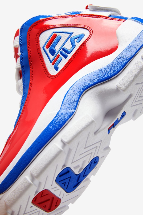 Men\'s Grant Hill 2 Fila UK White/Red/Blue
