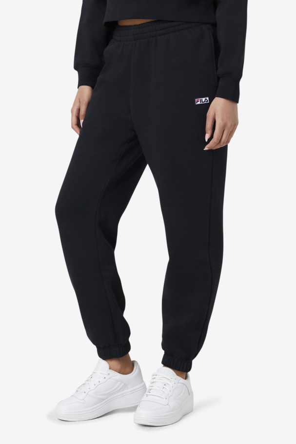 Black Fila UK Lassie Jogger