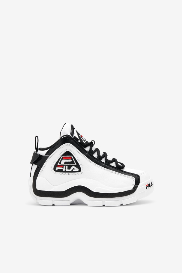 White/Black/Red Fila UK big kids' Grant Hill 2