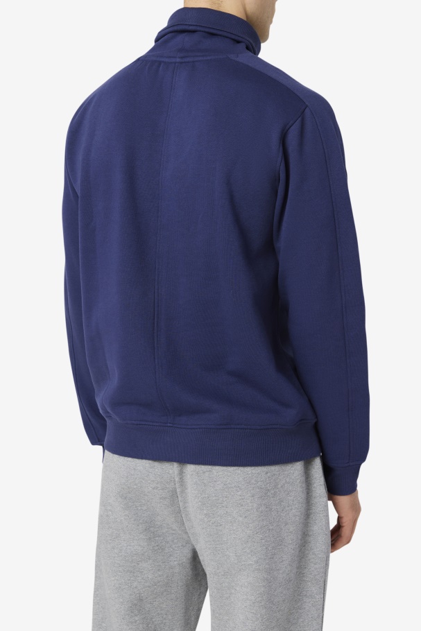 Noah Fleece Turtleneck Peacoat Fila UK
