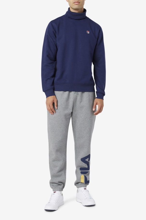 Noah Fleece Turtleneck Peacoat Fila UK