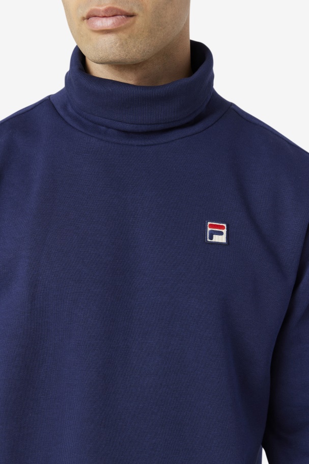 Noah Fleece Turtleneck Peacoat Fila UK