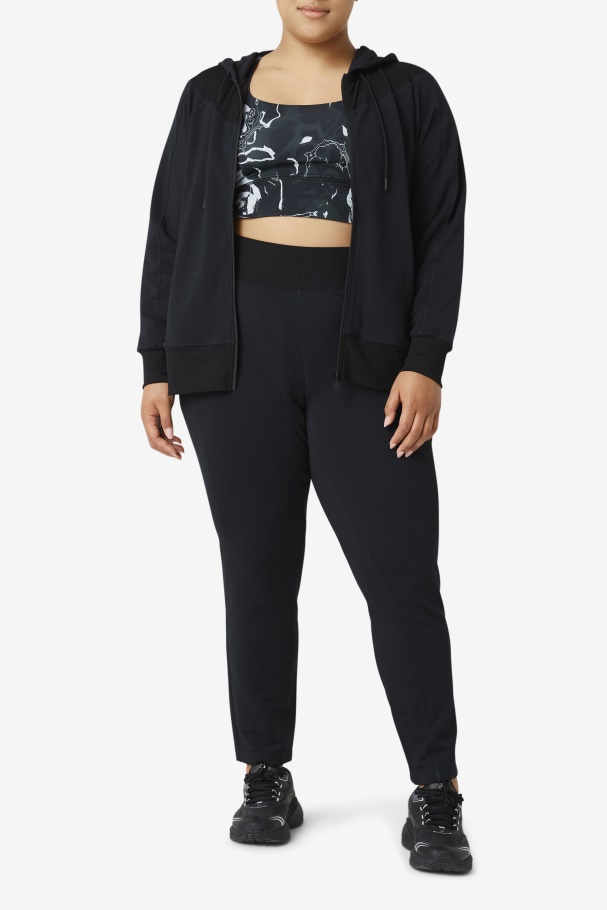 Black Fi-Lux Slim Leg Pant Fila UK