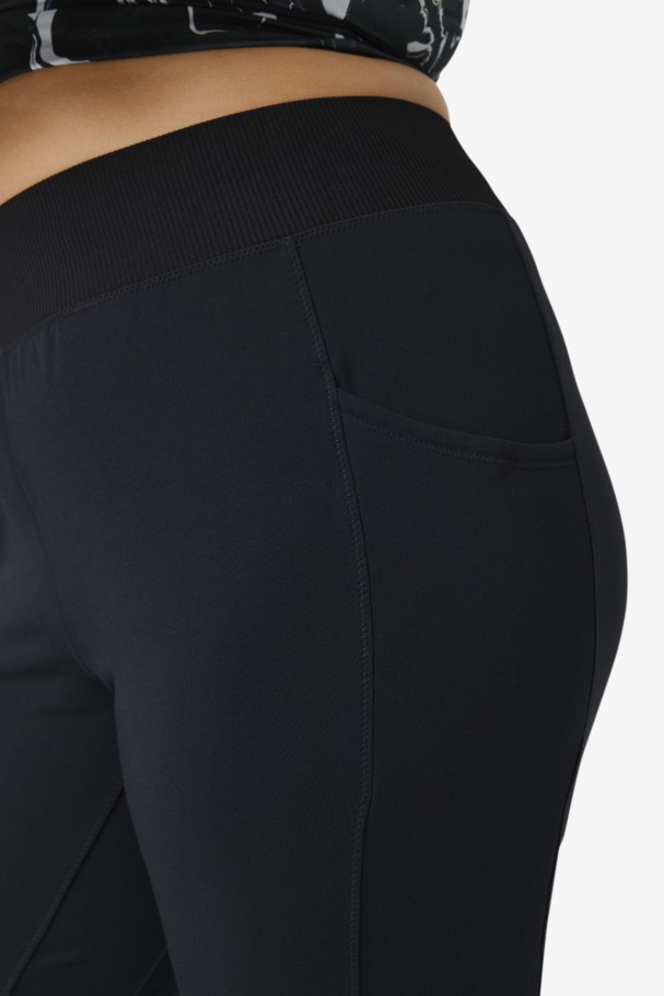 Black Fi-Lux Slim Leg Pant Fila UK