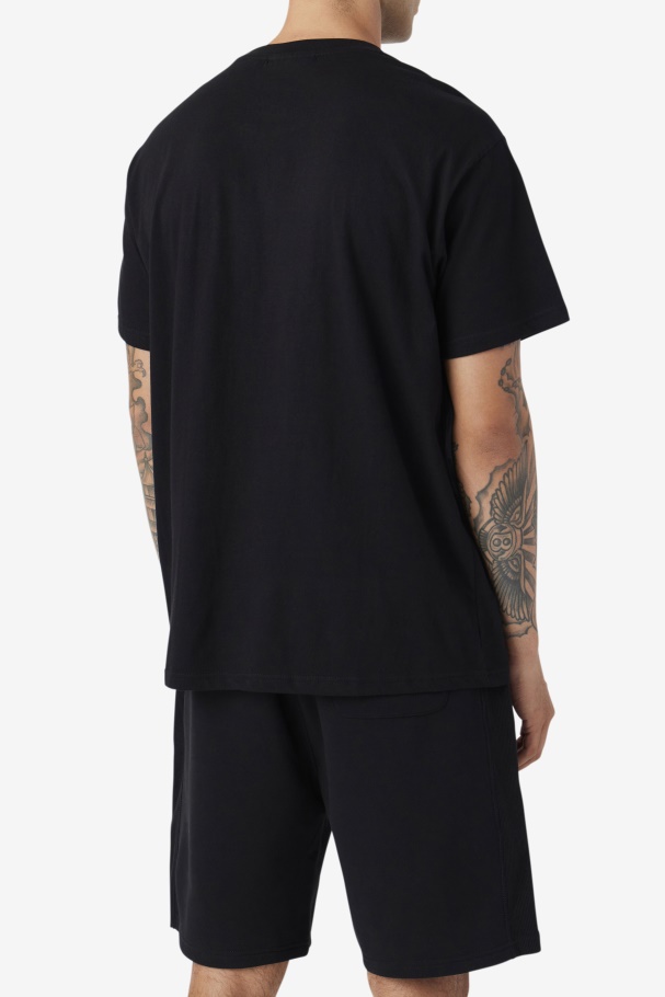 Cody Tee Black/Blue Spruce Fila UK