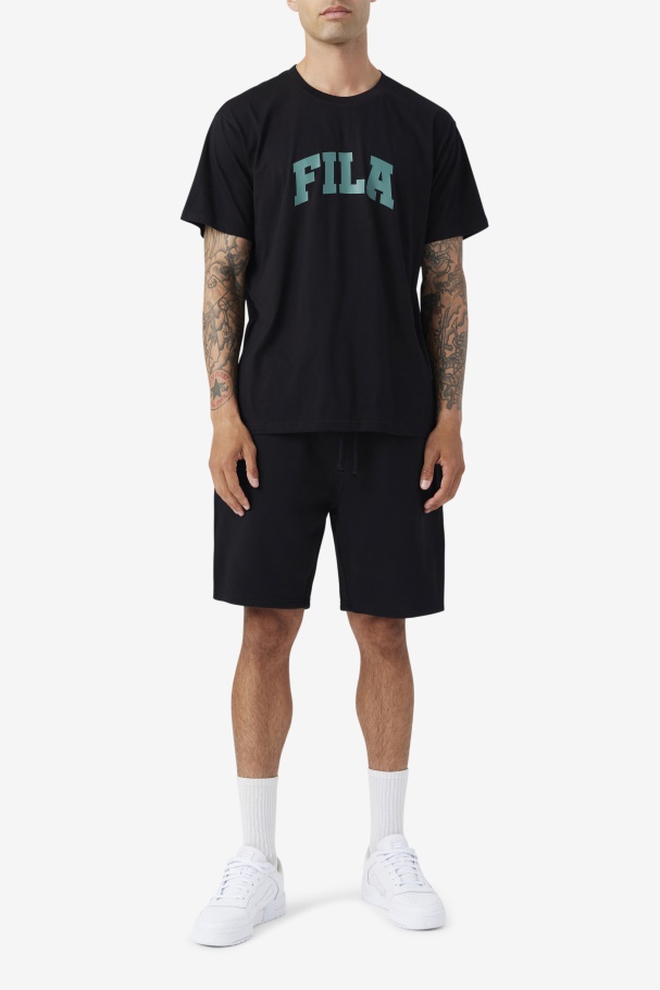 Cody Tee Black/Blue Spruce Fila UK
