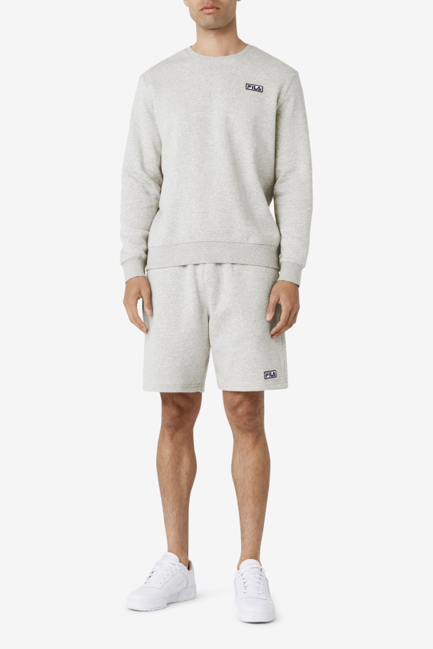 Grey Heather Kylan Short Fila UK