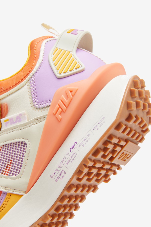 Women\'s Spectra Orange/Crocus Petal/Gardenia Fila UK