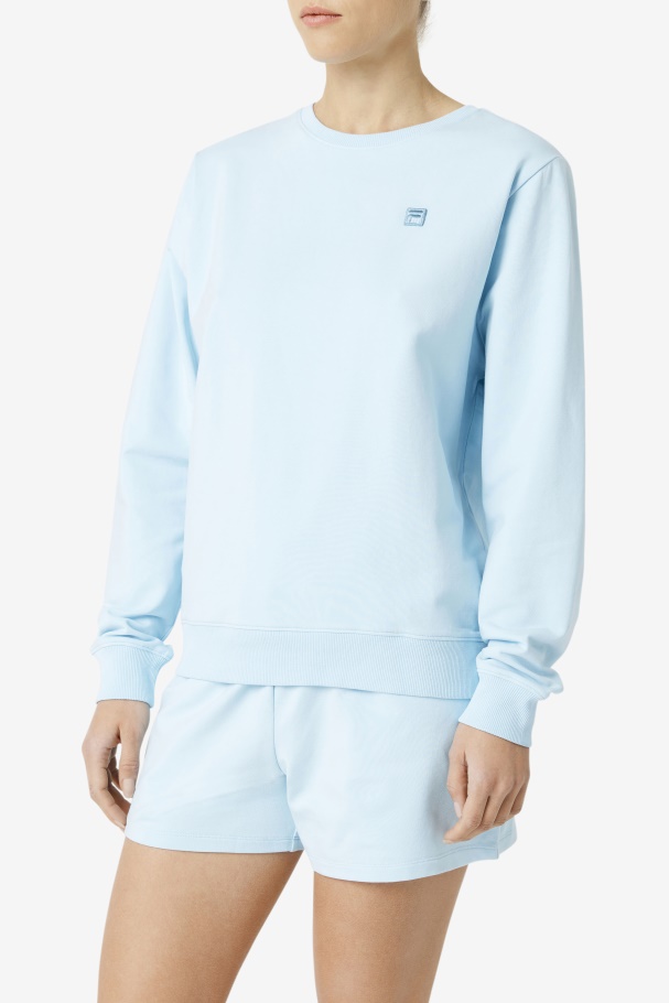 Blue Kaydence Crew Fila UK