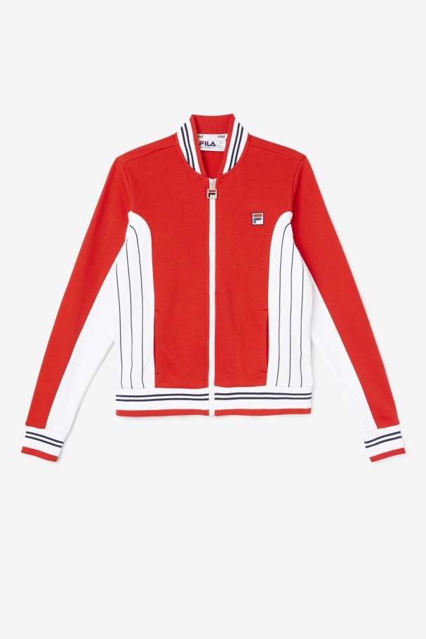 Fila UK Red/White/Navy settanta II jacket