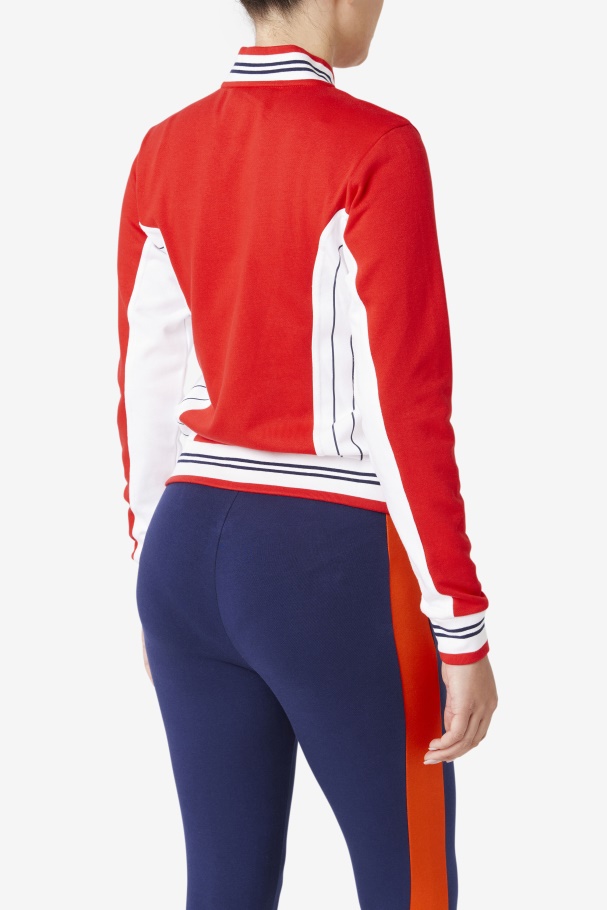 Fila UK Red/White/Navy settanta II jacket