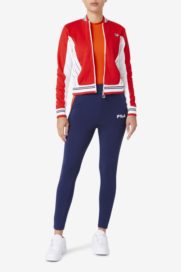 Fila UK Red/White/Navy settanta II jacket