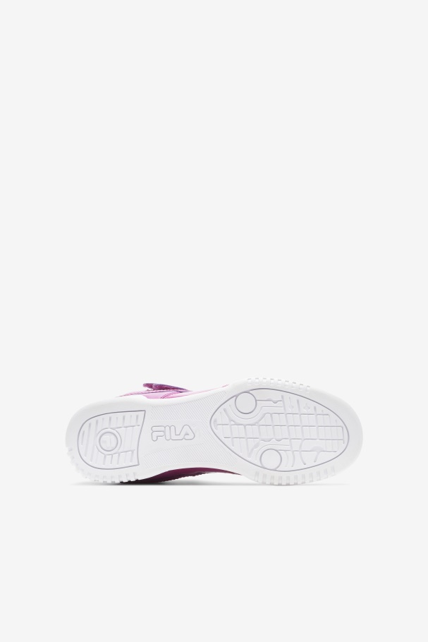 Iridescent/Purple/White Fila UK Little Kids\' F-14 Iridescent