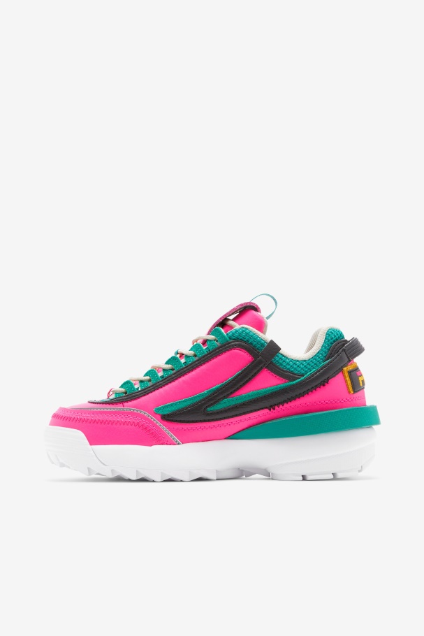 Women\'s Disruptor 2 EXP Fila UK Pink Glow/Gold/Gardenia