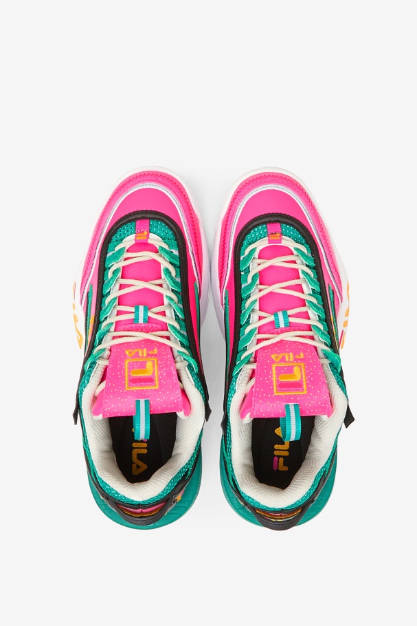 Women\'s Disruptor 2 EXP Fila UK Pink Glow/Gold/Gardenia