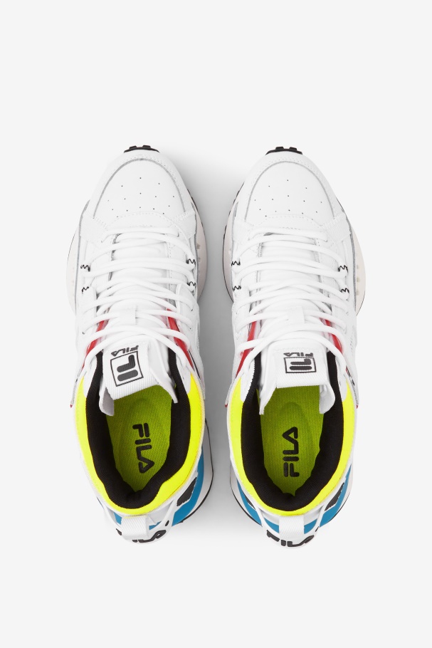 White/Black/Red Fila UK Women\'s Spectra