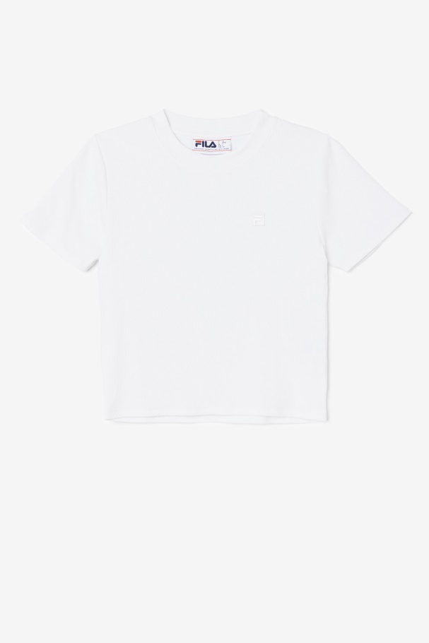 Ammara Top White Fila UK