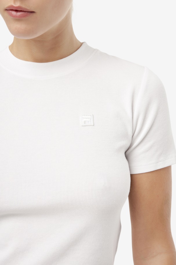 Ammara Top White Fila UK