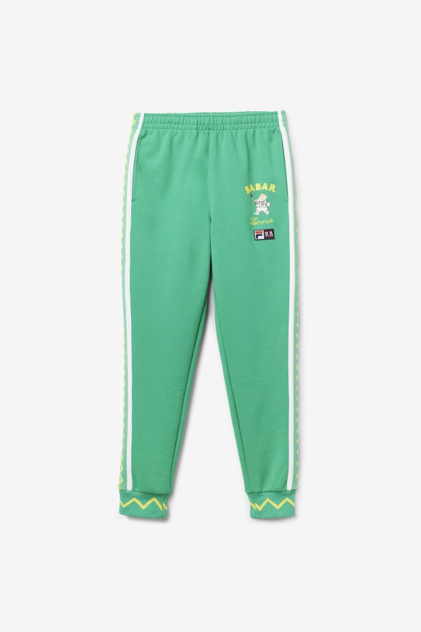Fila UK Deep Mint/White Fila UK X RB Babar Evertt Jogger