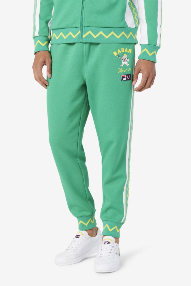 Fila UK Deep Mint/White Fila UK X RB Babar Evertt Jogger