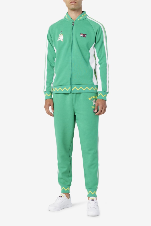 Fila UK Deep Mint/White Fila UK X RB Babar Evertt Jogger