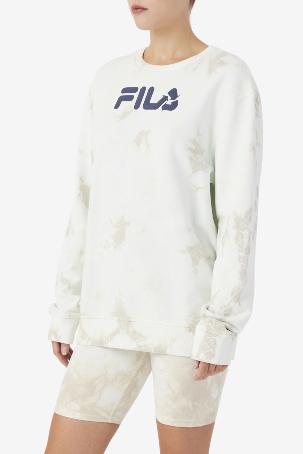 Fila UK Stone/Navy Uplee Crew