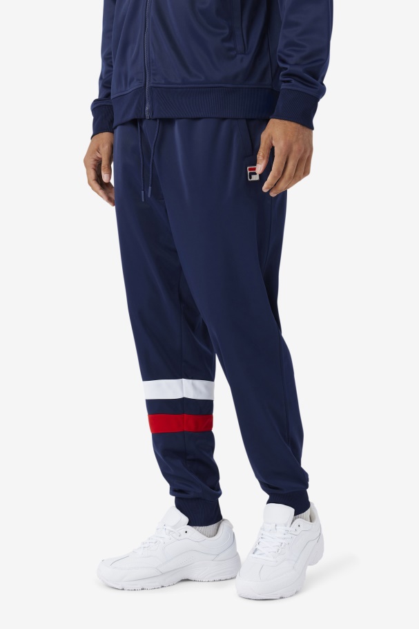 Fila UK Navy/Red/White Jaya Track Pant