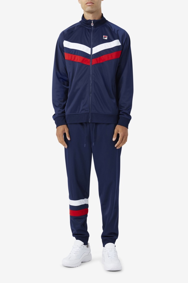 Fila UK Navy/Red/White Jaya Track Pant