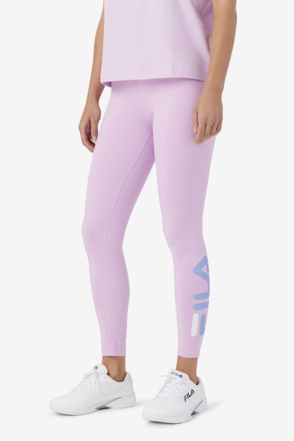 Orchid/Blue/White Elora Legging Fila UK