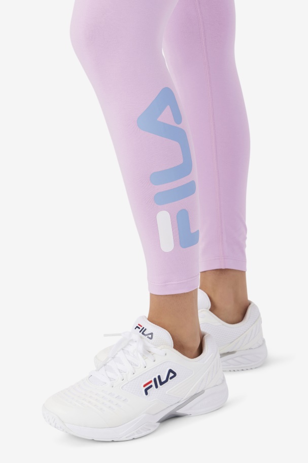 Orchid/Blue/White Elora Legging Fila UK