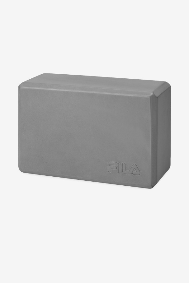 Fila UK Grey Foam Yoga Block