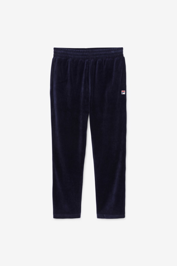 O-Fit Velour Pant Fila UK Navy/Gardenia/Red