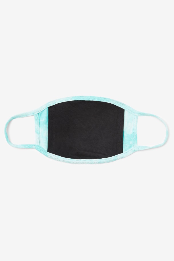 Aqua Blue Tie Dye Aqua Blue Tie Dye Face Mask Fila UK
