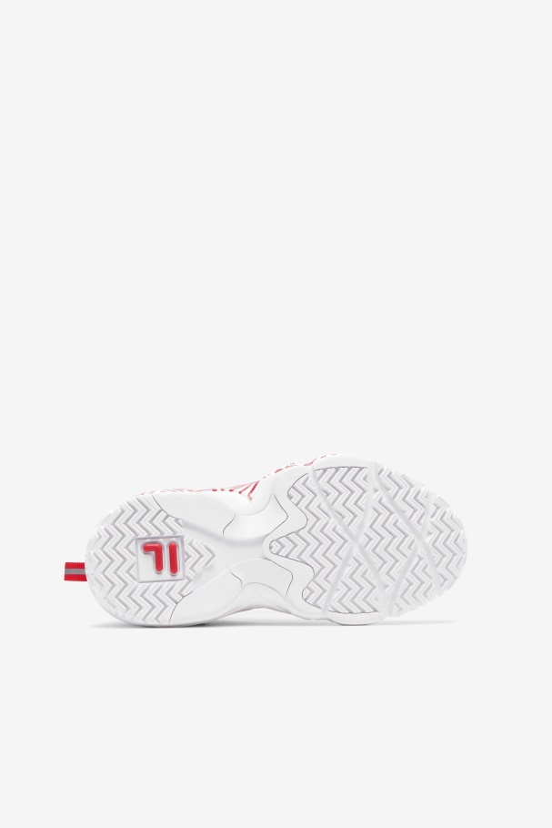 Big Kids\' MB Red/White Fila UK