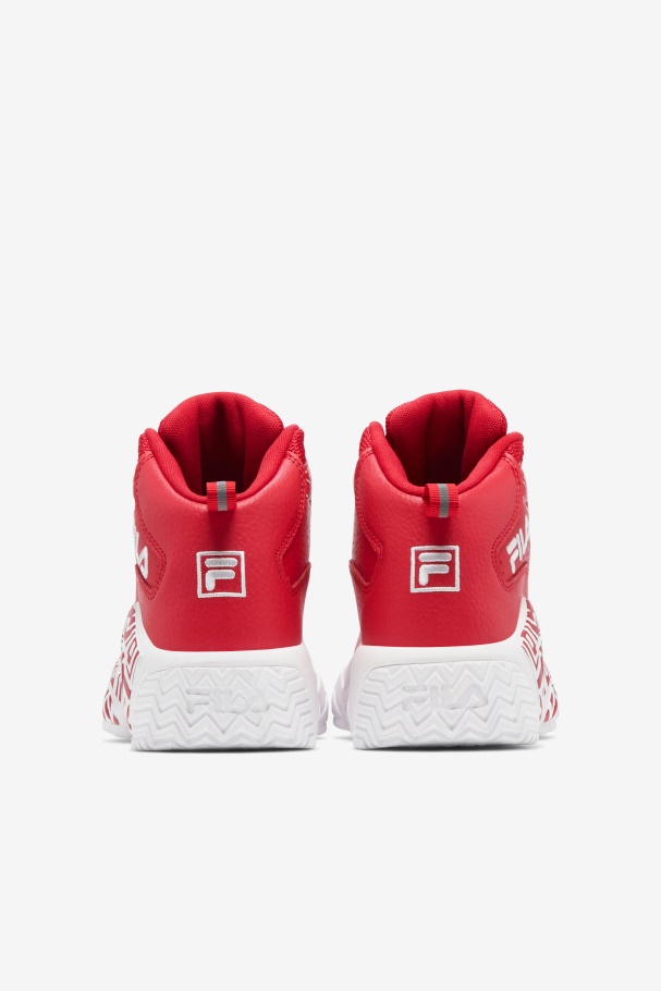 Big Kids\' MB Red/White Fila UK