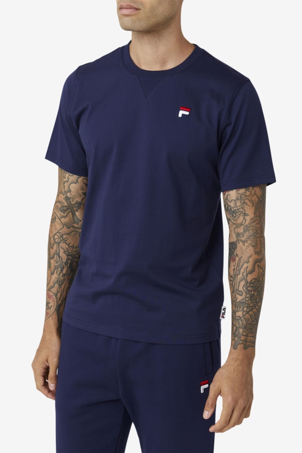 Fila UK Derion Tee Peacoat