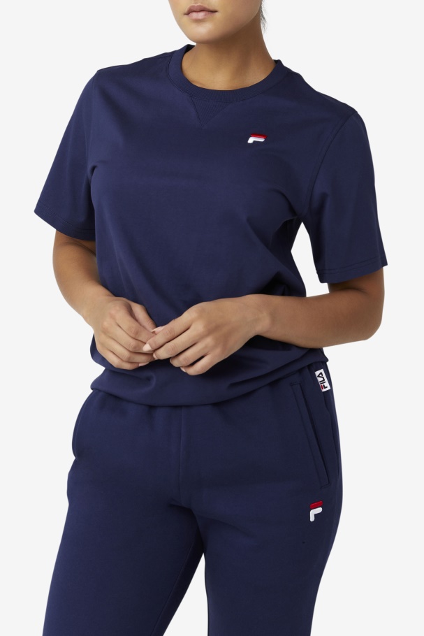 Fila UK Derion Tee Peacoat