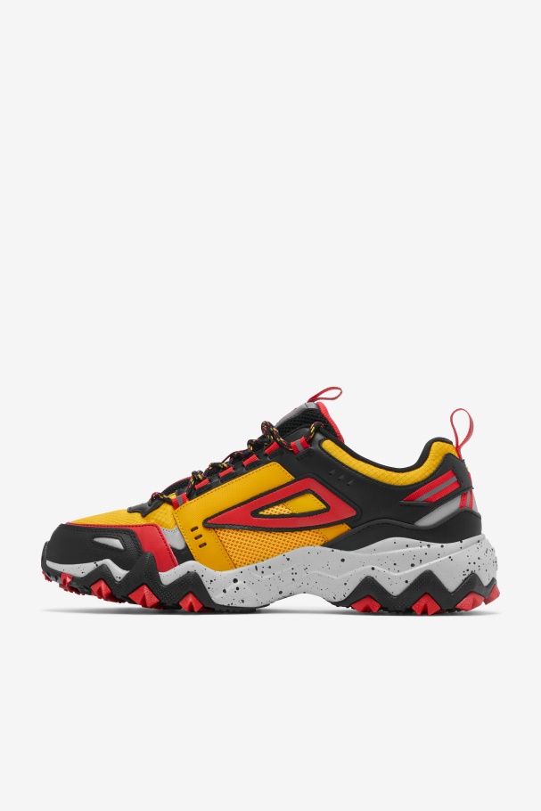 Men\'s Oakmont Tr Fila UK Gold/Black/Red