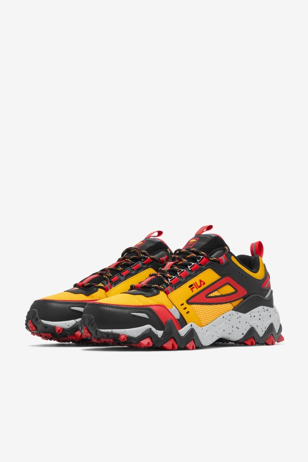 Men\'s Oakmont Tr Fila UK Gold/Black/Red