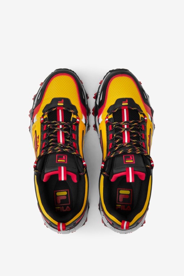 Men\'s Oakmont Tr Fila UK Gold/Black/Red