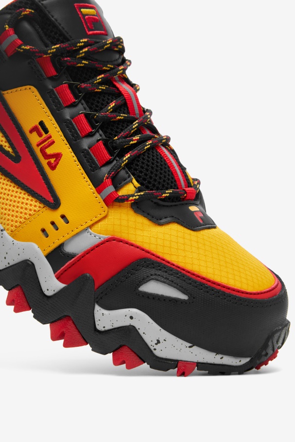 Men\'s Oakmont Tr Fila UK Gold/Black/Red