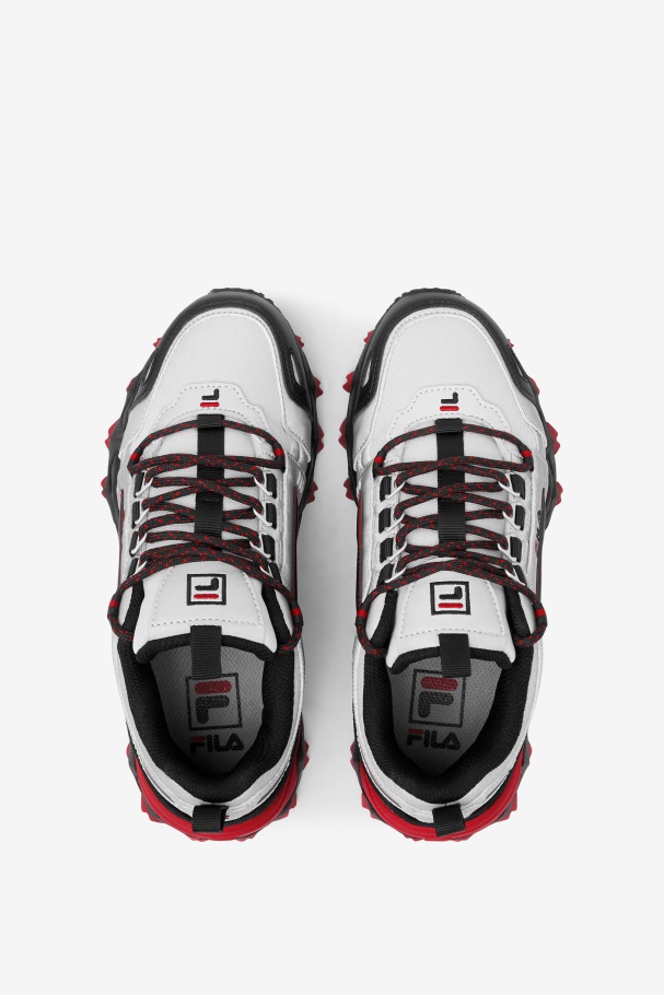 Fila UK Little Kids\' Oakmont TR Metallic Silver/Black/Red