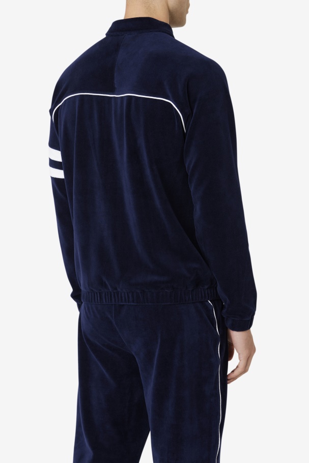 Fila UK Verdy Velour Jacket Navy/White