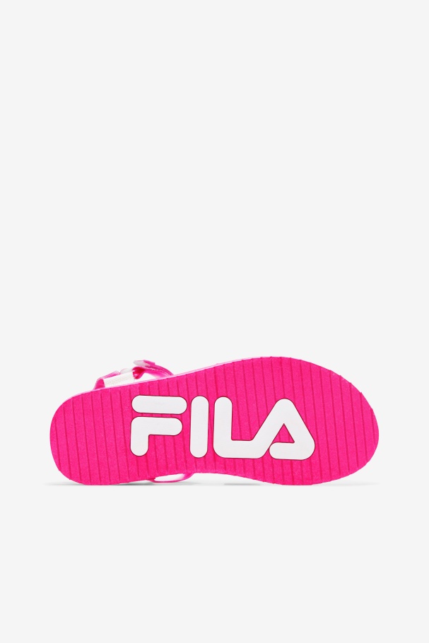 Multi/Pink Glo/White Fila UK Women\'s Drifter Ts Tie Dye