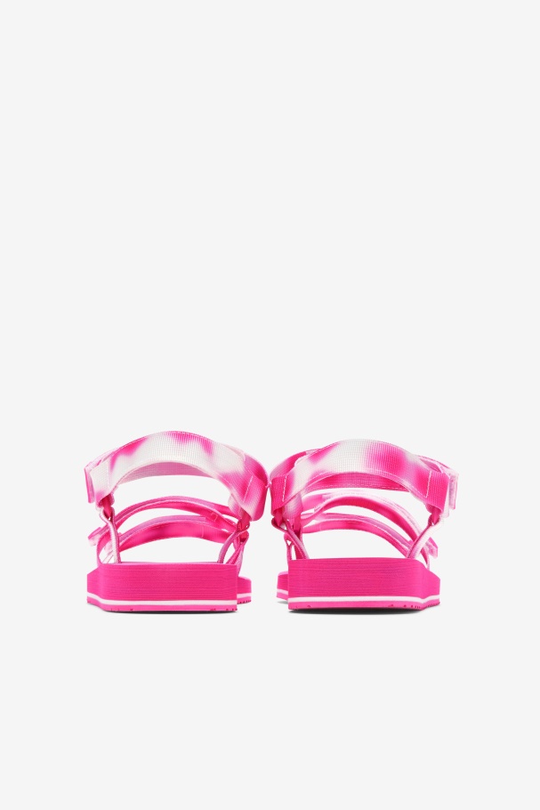 Multi/Pink Glo/White Fila UK Women\'s Drifter Ts Tie Dye