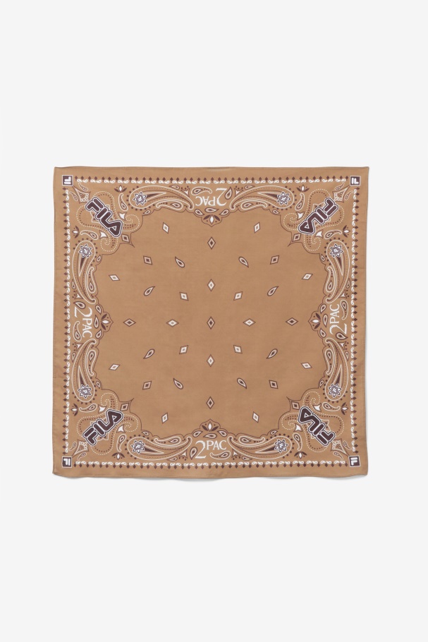 2Pac Bandana Tobacco Brown Fila UK