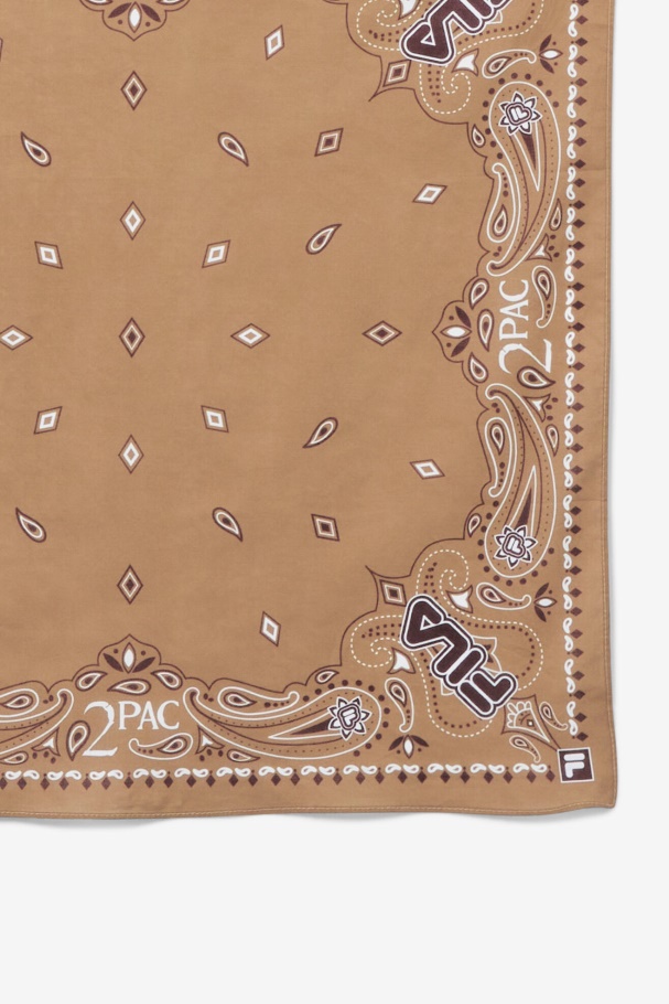 2Pac Bandana Tobacco Brown Fila UK