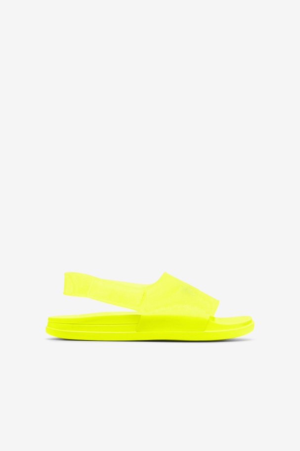 Fila UK Yellow Big Kids' Saveeno Slide