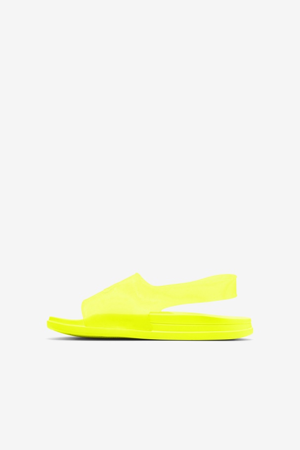 Fila UK Yellow Big Kids\' Saveeno Slide