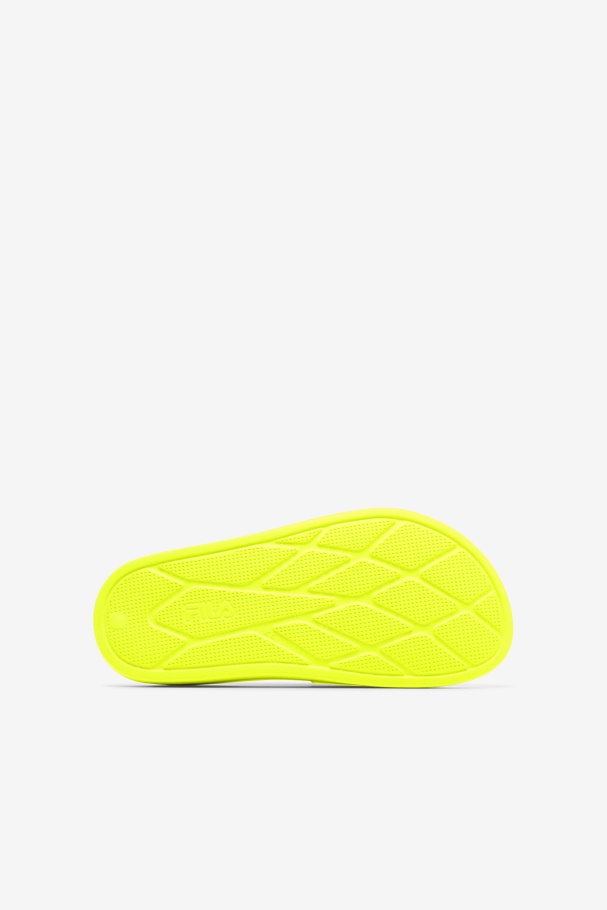 Fila UK Yellow Big Kids\' Saveeno Slide